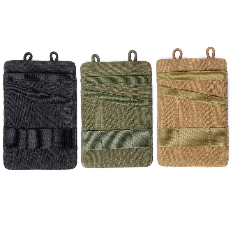Pochette extérieure Molle clé en Nylon porte-écouteur Mini Portable voyage fermeture éclair taille ceinture pièce de monnaie sacs de poche extérieurs
