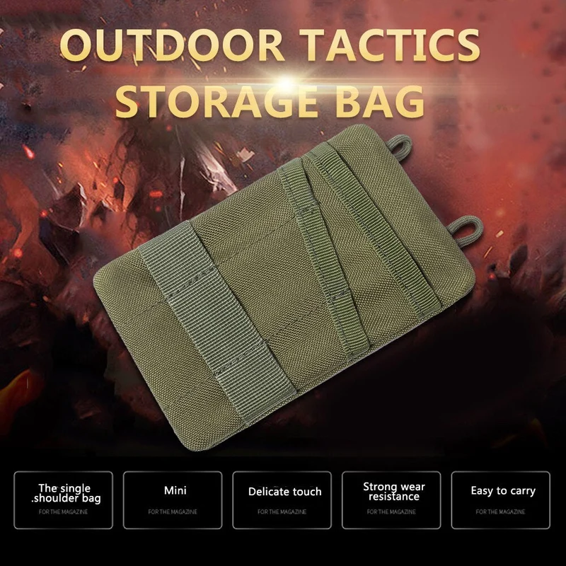 Pochette extérieure Molle clé en Nylon porte-écouteur Mini Portable voyage fermeture éclair taille ceinture pièce de monnaie sacs de poche extérieurs