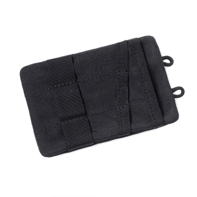 Pochette extérieure Molle clé en Nylon porte-écouteur Mini Portable voyage fermeture éclair taille ceinture pièce de monnaie sacs de poche extérieurs
