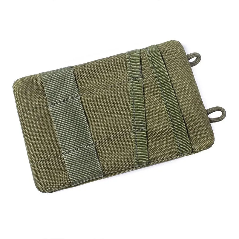 Pochette extérieure Molle clé en Nylon porte-écouteur Mini Portable voyage fermeture éclair taille ceinture pièce de monnaie sacs de poche extérieurs