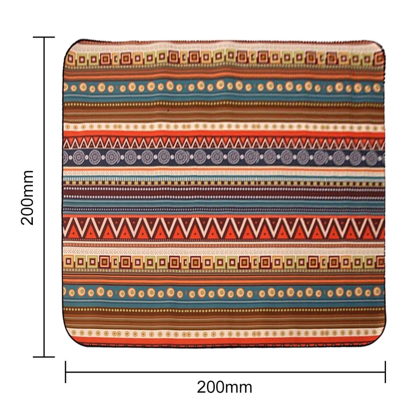 Tapis de Camping en plein air mode Style ethnique épaissi Portable tapis étanche à l'humidité pour famille pique-nique plage enfant tapis de jeu