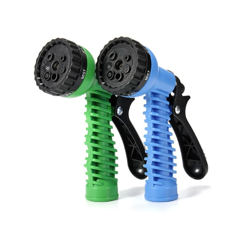 7 modèle haute pression laveuse jardin pulvérisateur lavage de voiture pistolet à eau réglable tuyau buses eau pulvérisateur jardin accessoires