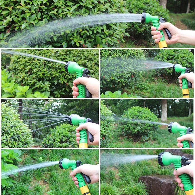 7 modèle haute pression laveuse jardin pulvérisateur lavage de voiture pistolet à eau réglable tuyau buses eau pulvérisateur jardin accessoires