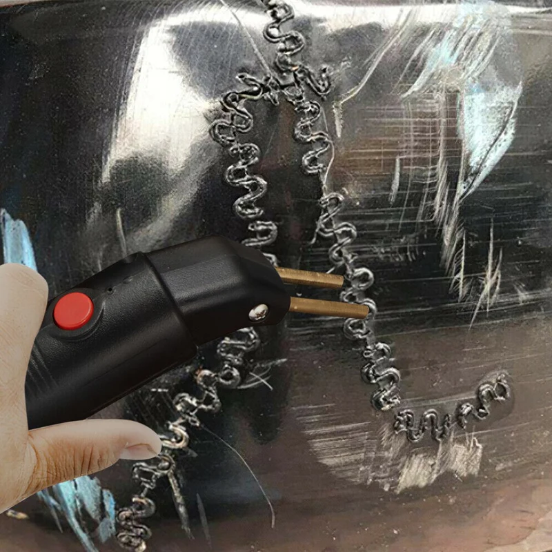 Agrafeuse à chaud en plastique pistolet à souder voiture pare-chocs garde-boue carénage plastique réparation trousse à outils soudure réparation Machine avec 400 agrafes