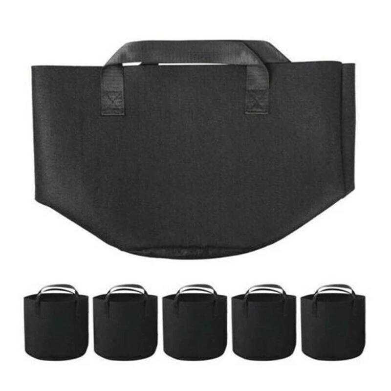 5 pièces/lot 3/5/7 Gallon plante semis sacs de culture tissu Pot de culture jardinage légumes culture planteur Pots maison jardin outils