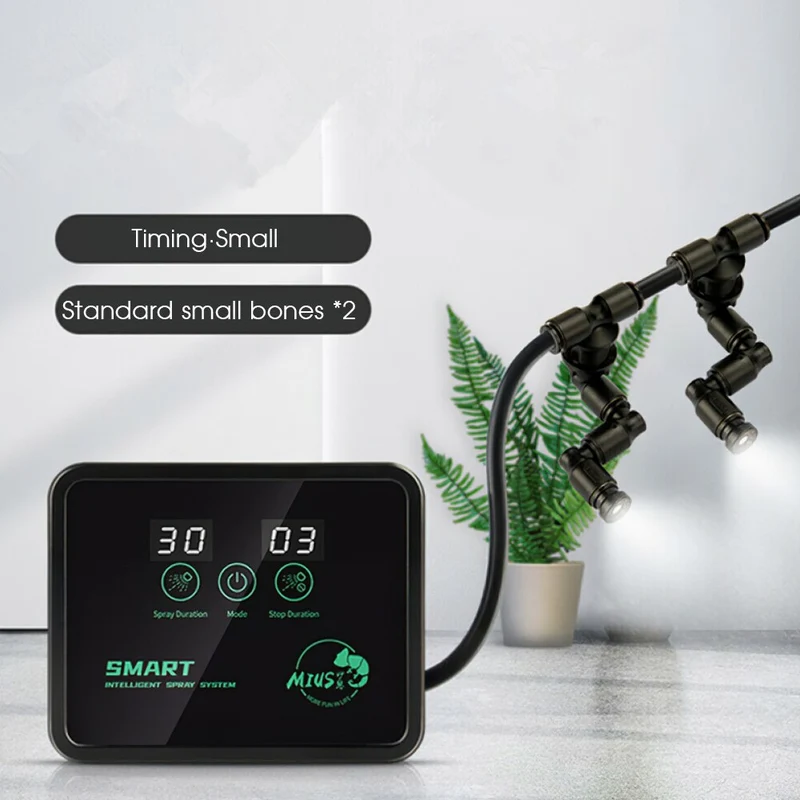 Pulvérisateur d'eau intelligent minuterie automatique Kit de système de pulvérisation de forêt tropicale humide Irrigation automatique arrosage serres arroseur de jardin