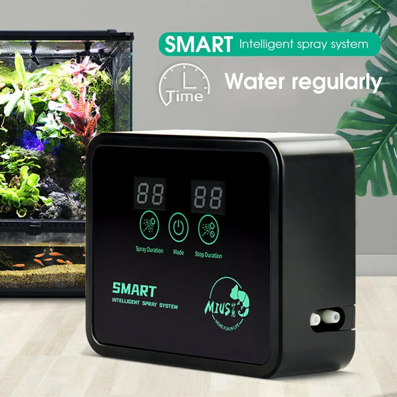 Pulvérisateur d'eau intelligent minuterie automatique Kit de système de pulvérisation de forêt tropicale humide Irrigation automatique arrosage serres arroseur de jardin