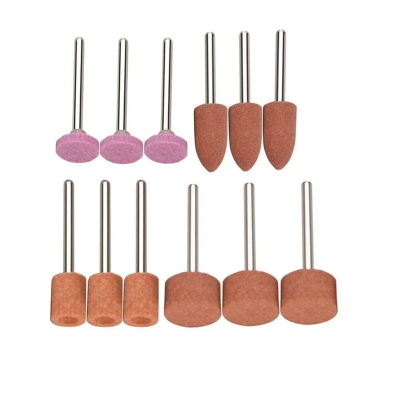350 pièces Mini Kit de foret électrique Kit d'accessoires de roue d'outil rotatif abrasif pour Dremel meulage ponçage polissage coupe