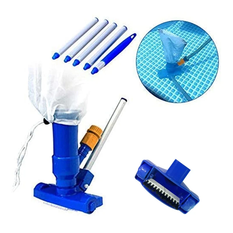 Aspirateur de piscine Accessoires de piscine Objets flottants Outils de nettoyage Tête d'aspiration Fontaine de bassin Spa Nettoyeur de piscine Brosse