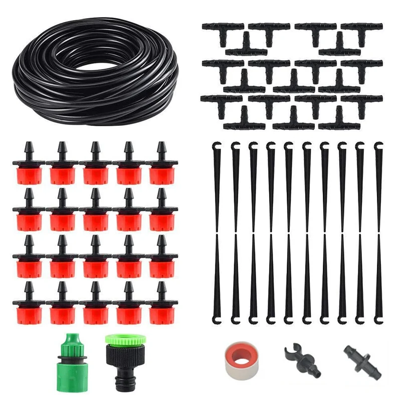 Arrosage automatique système d'irrigation goutte à goutte tuyau goutteur outils et équipement de jardinage irrigateur automatique d'eau pour plantes à fleurs pelouse