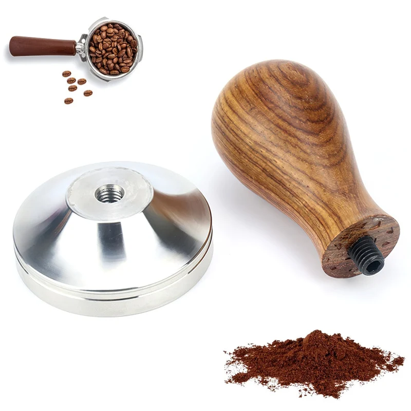 Café inviolable 51mm 53mm 58mm café coin anti-dérapant tapis café presse poudre marteau broyeur Barista outils café à la main