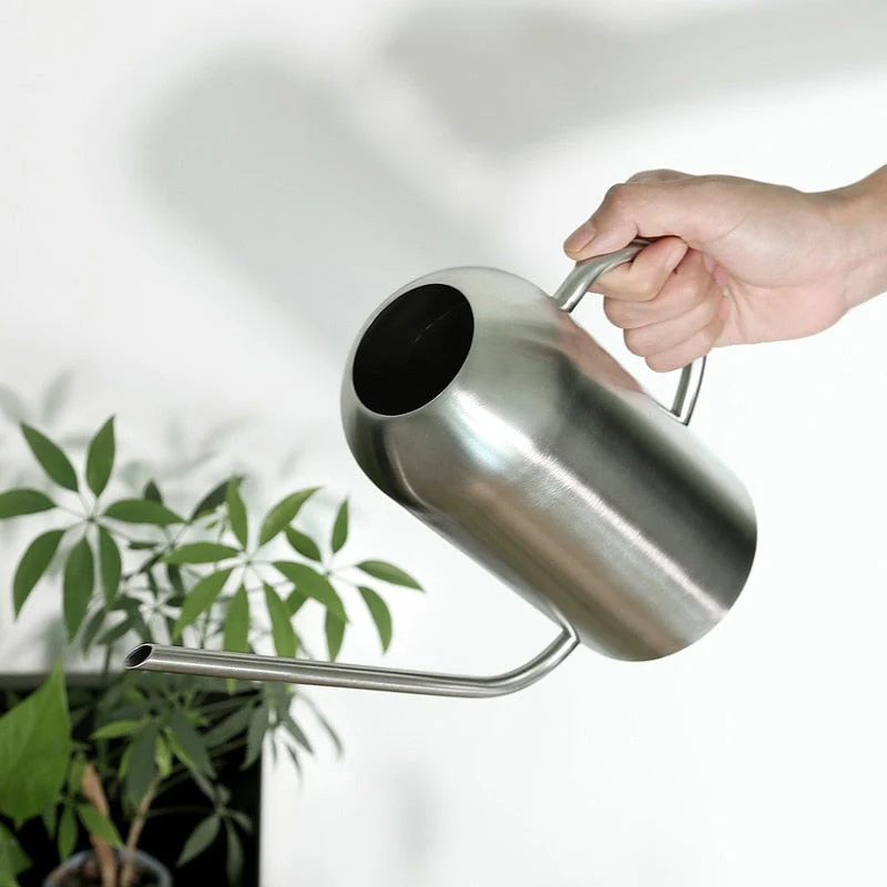 1500ML acier inoxydable arrosoir ménage Pot bouilloire outils de jardinage longue bouche arrosoir arrosage pour plante fleur