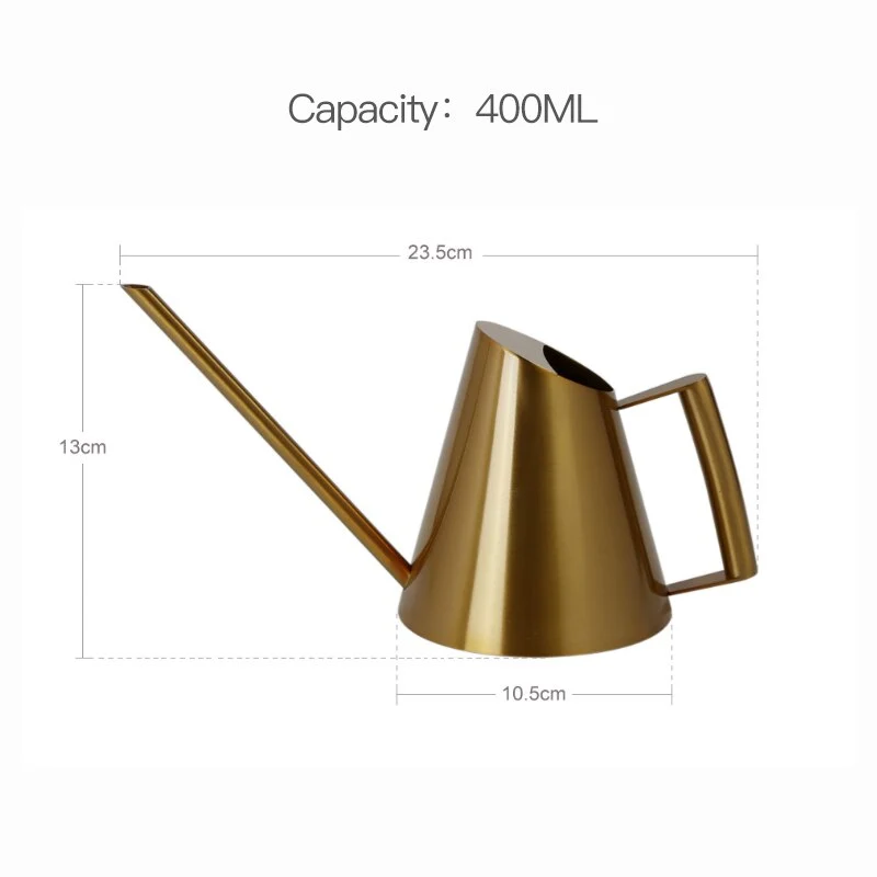 400/1000/1500 ML en acier inoxydable arrosoir ménage Pot outil de jardinage longue bouche dispositif d'arrosage arrosage pour plante fleur