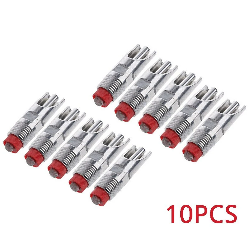 5/10 pièces abreuvoir de porc en acier inoxydable automatique mamelon à boire pour animaux de ferme bétail vache porc mamelon abreuvoir outils