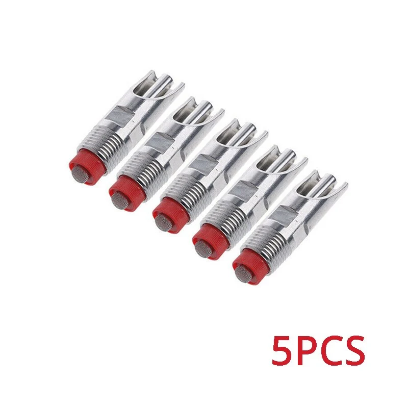 5/10 pièces abreuvoir de porc en acier inoxydable automatique mamelon à boire pour animaux de ferme bétail vache porc mamelon abreuvoir outils