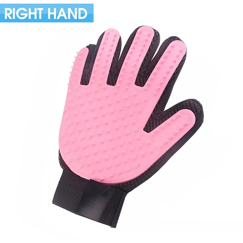 Gant de toilettage pour chat épilateur gants en caoutchouc démêlage brosse peigne gant chien toilettage et soins nettoyage bain Massage