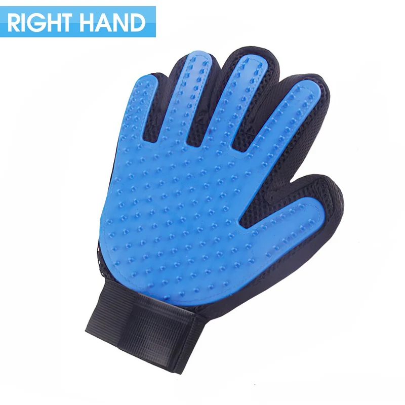 Gant de toilettage pour chat épilateur gants en caoutchouc démêlage brosse peigne gant chien toilettage et soins nettoyage bain Massage