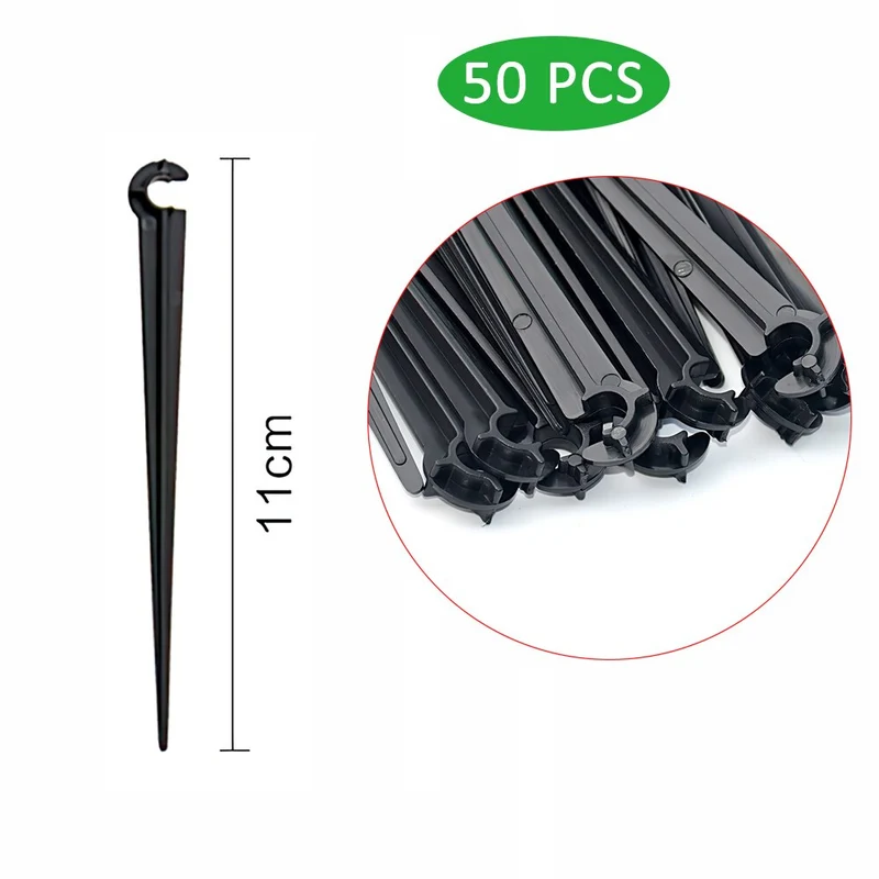 Pulvérisateurs automatiques d'arrosage goutte à goutte arroseur d'irrigation réglable Micro buse de pulvérisation tuyau té outils de jardinage pour serres