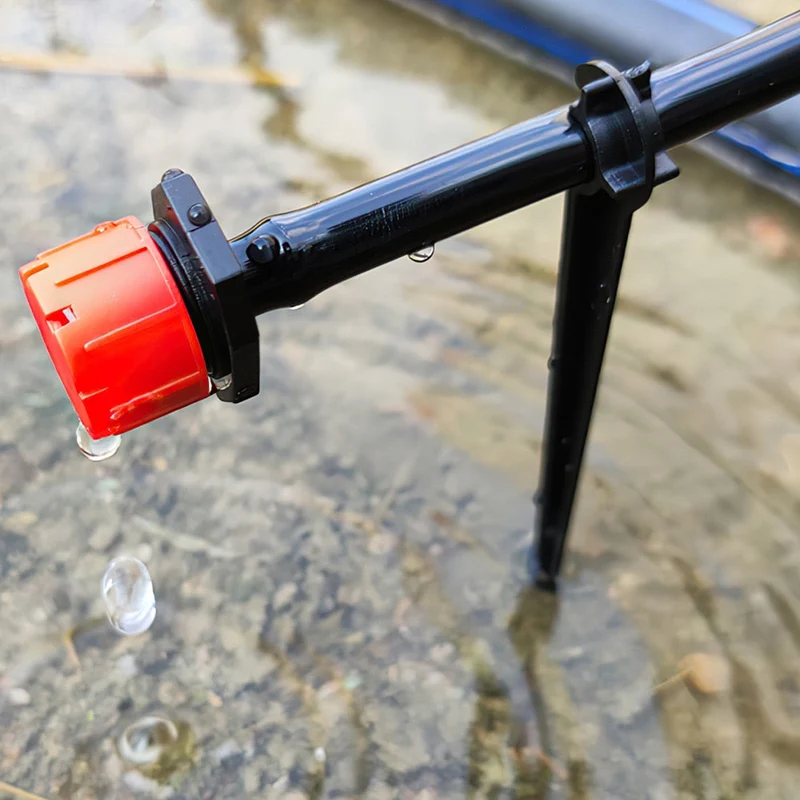 Pulvérisateurs automatiques d'arrosage goutte à goutte arroseur d'irrigation réglable Micro buse de pulvérisation tuyau té outils de jardinage pour serres