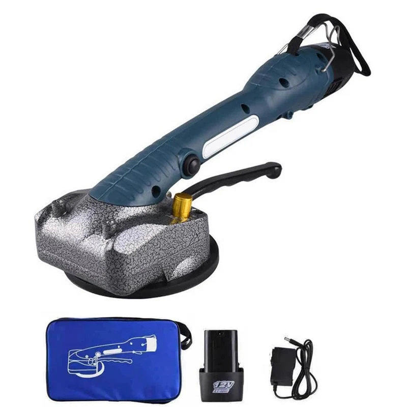 Vibromasseur de carrelage portable ventouse carrelage pose machine réglable automatique vibrateur de sol outil de nivellement avec batterie
