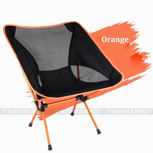 Chaise pliante de pêche de camping en plein air pour les chaises de pêche de pique-nique pliées