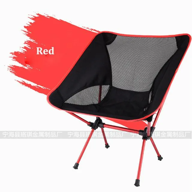 Chaise pliante de pêche de camping en plein air pour les chaises de pêche de pique-nique pliées