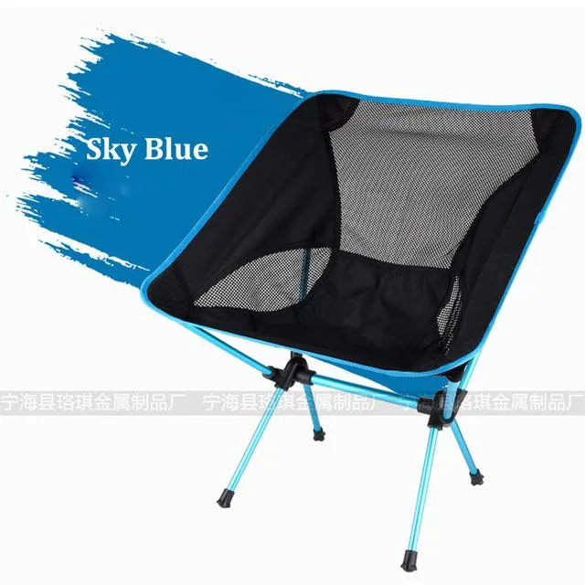 Chaise pliante de pêche de camping en plein air pour les chaises de pêche de pique-nique pliées