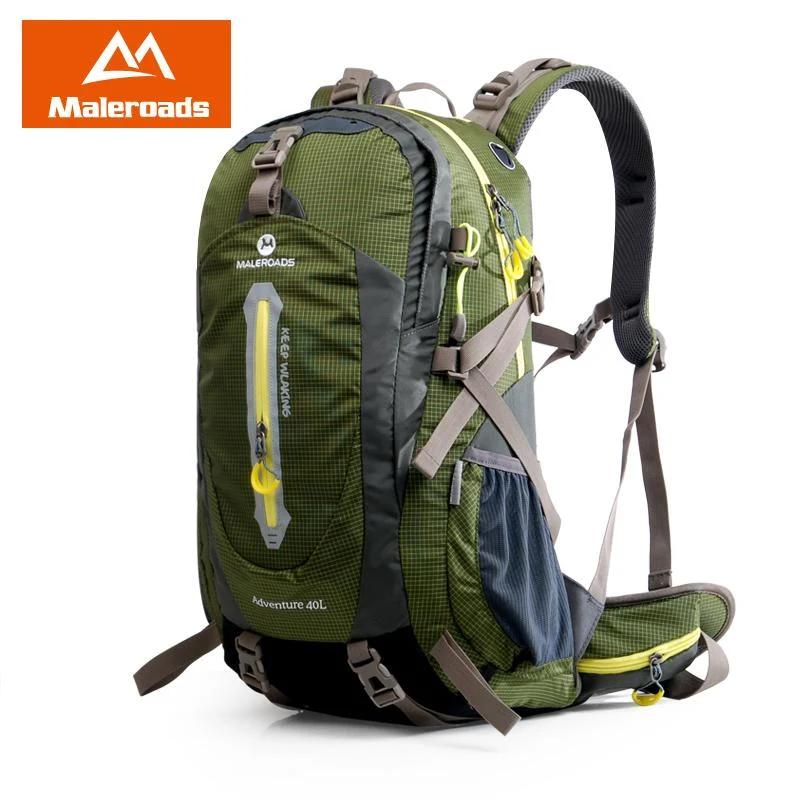 Maleroads Sac à dos Camping Randonnée Sac à dos Sac de sport Voyage en plein air