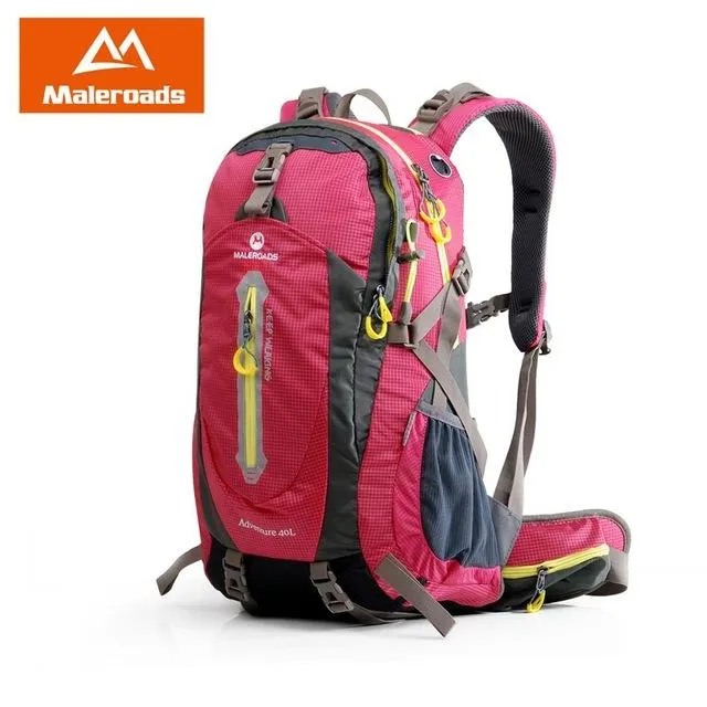 Maleroads Sac à dos Camping Randonnée Sac à dos Sac de sport Voyage en plein air