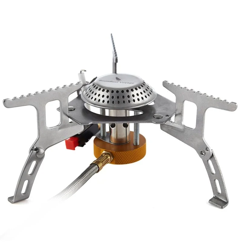 Boundless Voyage Outdoor Camping Backpacking Cuisinière à gaz Split Cookout Randonnée