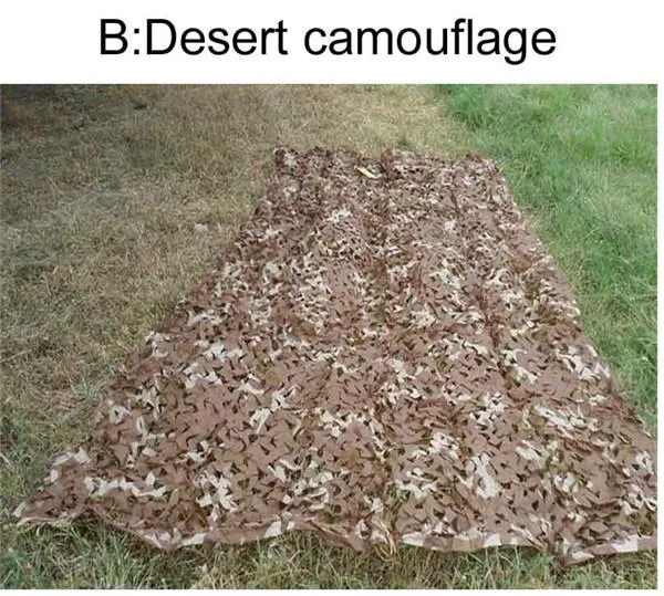 3 * 4M quatre couleurs Camouflage net Camo Blinds Net Cover For Army Military