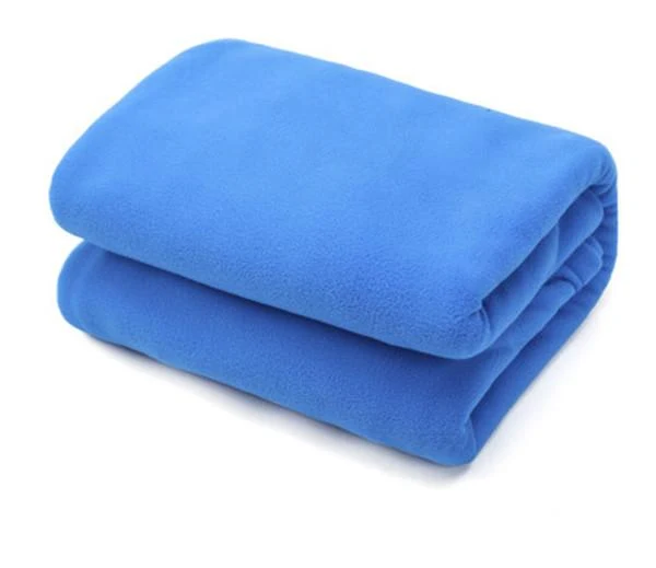 Sac de couchage en polaire ultra léger 2 épaisseurs Camping de plein air portable