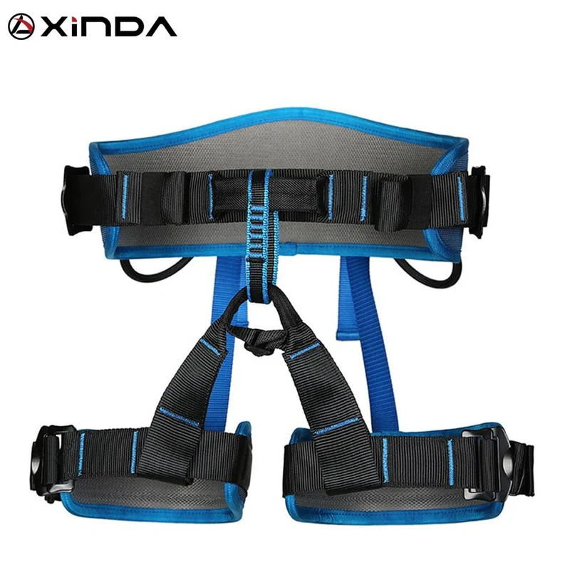 XINDA Camping Ceinture de sécurité Escalade en plein air Expand Training Half Body