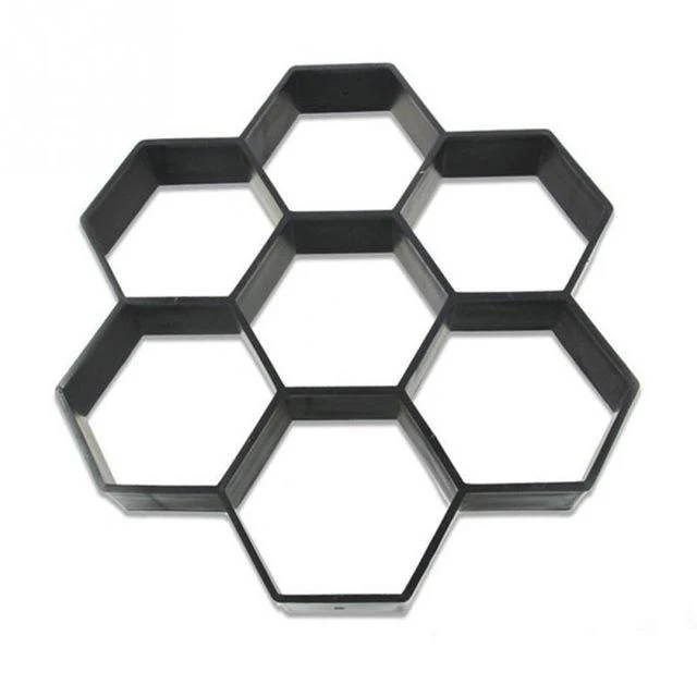 Bricolage En Plastique Chemin Maker Moule Pavage Manuel Ciment Brique Moules Jardin Pierre Route Béton Moules Trottoir Pour Jardin Maison