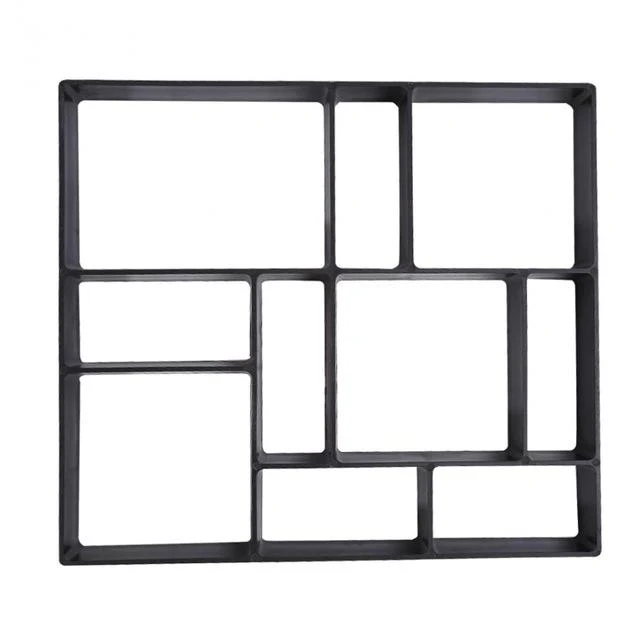Bricolage En Plastique Chemin Maker Moule Pavage Manuel Ciment Brique Moules Jardin Pierre Route Béton Moules Trottoir Pour Jardin Maison