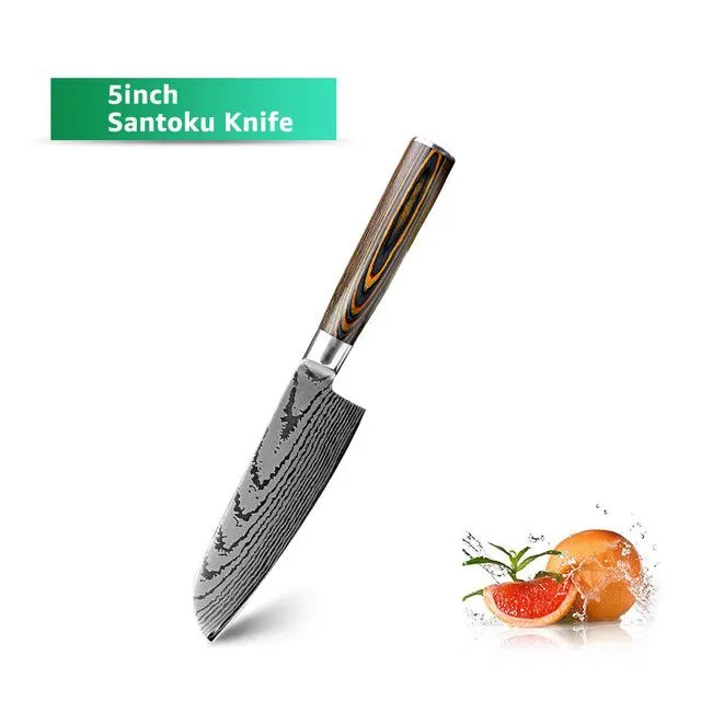 Couteau de cuisine Chef Knives Japanese 7CR17 440C High Carbon Stainless Steel