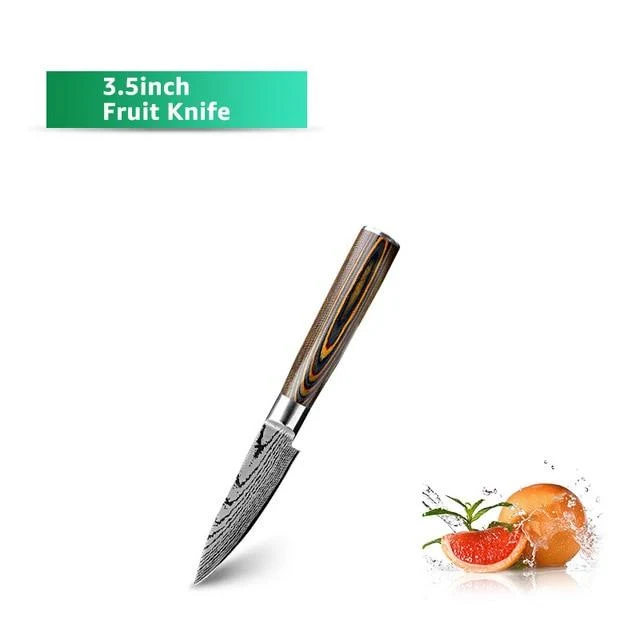 Couteau de cuisine Chef Knives Japanese 7CR17 440C High Carbon Stainless Steel