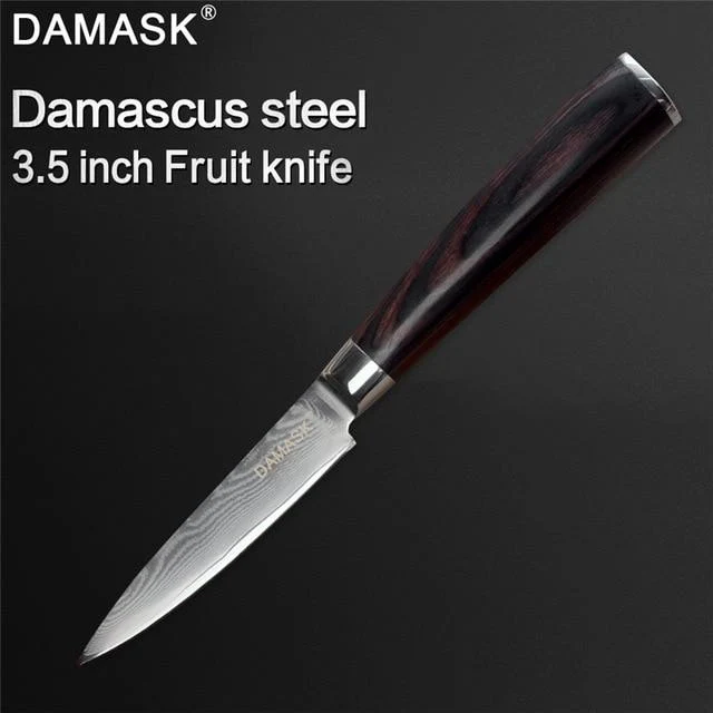 Couteau Damas Damas 73 Layer VG10 Couteau de cuisine japonais en acier Damas