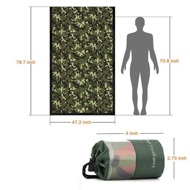 Saco de dormir de émergencia para externales, térmico, resistente al agua,
