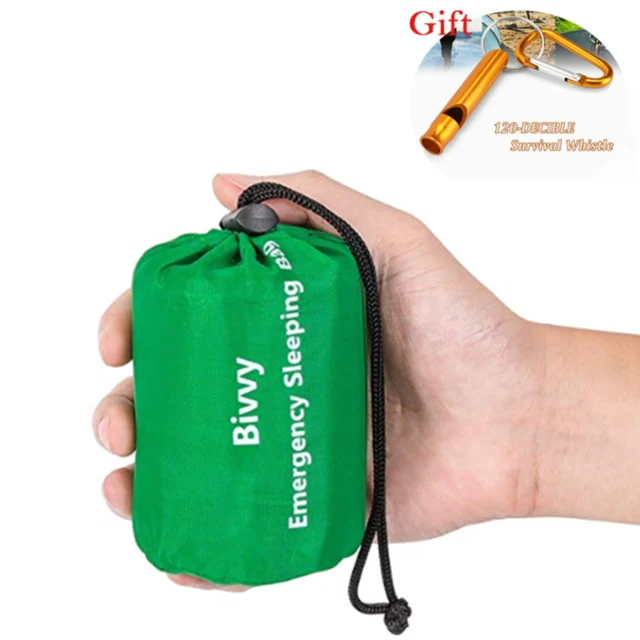 Saco de dormir de émergencia para externales, térmico, resistente al agua,