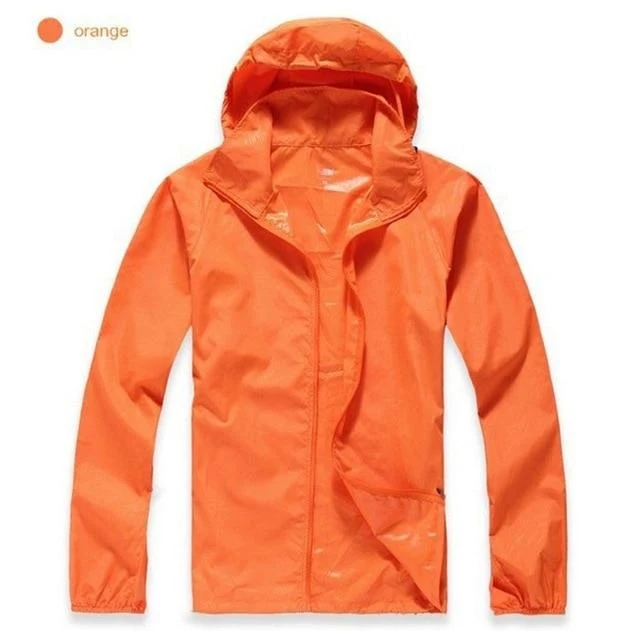 Hommes Femmes Vestes de randonnée à séchage rapide Imperméable Protection solaire