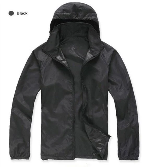 Hommes Femmes Vestes de randonnée à séchage rapide Imperméable Protection solaire