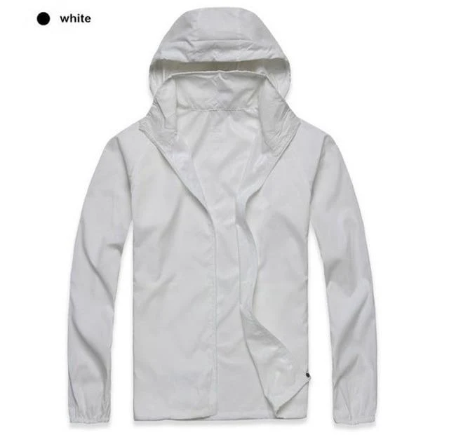 Hommes Femmes Vestes de randonnée à séchage rapide Imperméable Protection solaire