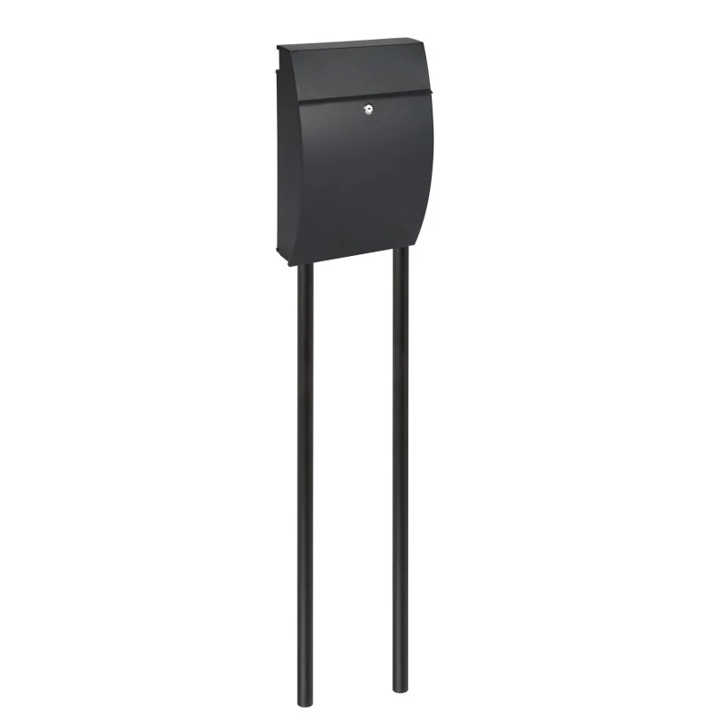 Piquets boîte aux lettres - mat noir