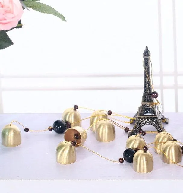 Capteur de rêves nordique carillon éolien cloche de Paris tour en métal aluminium carillon éolien maison tenture murale ornement chambre d'enfants pendentif cadeau