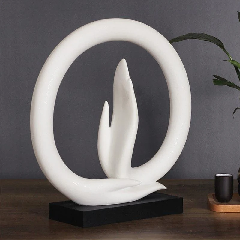 Chanceux créatif résine bouddha main Sculpture bouddha ornements décorations pour la maison Feng Shui ornements photographie accessoires