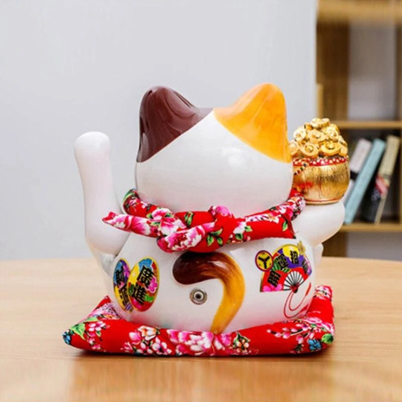 Tirelire surdimensionnée porte-bonheur ouverture Feng Shui ornements décor à la maison accessoires affaires artisanat trésor bol Figurine Statues