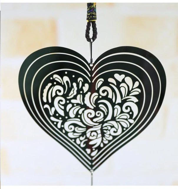 Capteur de rêves carillon éolien rotatif personnalité créative carillon éolien en métal chambre décoration pendentif Style scandinave carillon éolien