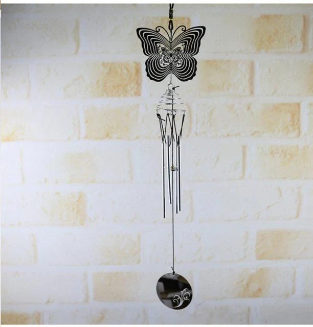 Capteur de rêves carillon éolien rotatif personnalité créative carillon éolien en métal chambre décoration pendentif Style scandinave carillon éolien