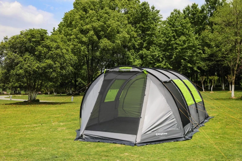 Tente de camping familiale 4 places Capri - Kingcamp - Dimension : 570 x 320 x 200 cm